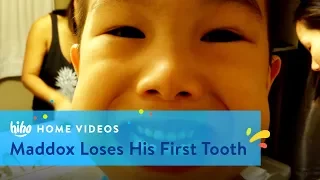 Maddox Loses His First Tooth | Home Videos | HiHo Kids