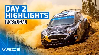 WRC2 Day 2 Highlights | WRC Vodafone Rally de Portugal 2023