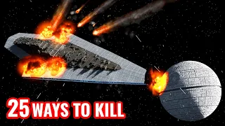 25 Ways to Kill a Super Star Destroyer 😱 Teardown