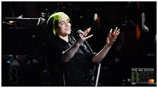 Billie Eilish - No Time To Die ft. Finneas (Live at The BRIT Awards 2020)