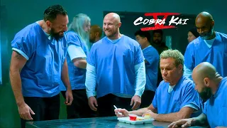 Cobra Kai Season 5: John Kreese Has A Bully In Prison Scene