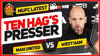 I wanted a Striker! Ten Hag Press Conference Reaction Man Utd vs West Ham