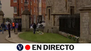 DIRECTO: Exterior del Castillo de Windsor tras la muerte del príncipe Felipe de Edimburgo