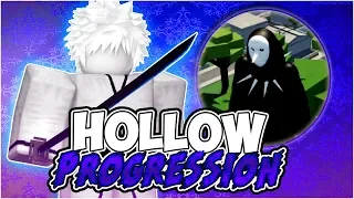 THE HARD LIFE OF A HOLLOW....Arrancar Progression in Bleach Roblox