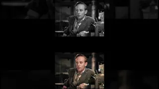 The Petrified Forest (1936) - "Let there be killing" Scene [Colorized Comparison]