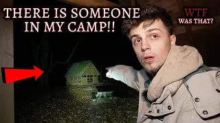 My DISTURBING Camping Trip - We Were Trapped In The Woods | Someone Showed Up To My CAMP!