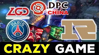 CRAZY GAME !!! PSG.LGD vs RNG - EPIC COMEBACK, AME vs GODKING !! DPC CHINA DIVISION 1 DOTA 2