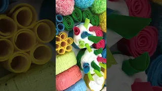 Super satisfying SOAP ASMR | Cutting Soap Cubes & Filling Soap Boxes With Foam
