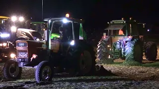 FIAT 1000 vs Lamborghini vs Fiatagri 100/90 vs John Deere | Tiro alla fune - Tractor pulling w/ rope