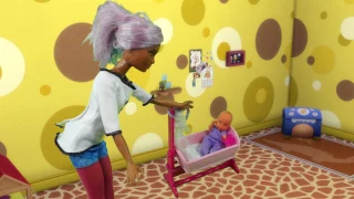 Rodzinka Barbie- Iza opiekunka Bajka po polsku the Sims 4 odc.20