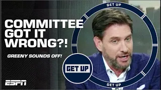 Greeny SOUNDS OFF on CFP Committee’s decisions?! | Get Up