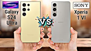 Samsung Galaxy S24 Ultra Vs Sony Xperia 1 VI || Full Compare