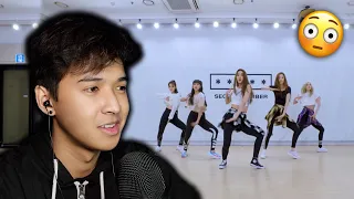 SECRET NUMBER "Holiday" Dance Practice (Fixed ver.) | REACTION