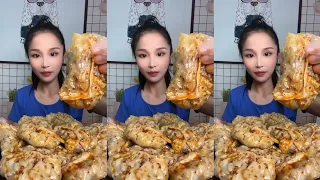 ASMR MUKBANG dumplings and buns EATING SHOW|소리좋은 러가지 음식 먹방 모음이 팅쇼 리얼 사운드|大食い