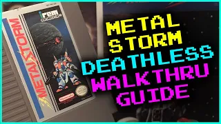 Metal Storm NES - No Deaths - Walkthrough Guide w/ Commentary