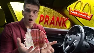 McDonalds PRANK | McNichts bestellen | Mitarbeiterin droht mit Polizei