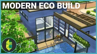 MODERN ECO HOME | The Sims 4 House Building