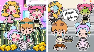 I From Rich to Poor 😔💔 | Toca Life Story |Toca Boca