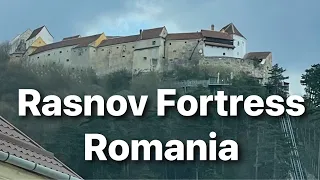 Romanian Fortress Rasnov Medieval Citadel in Transylvania