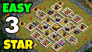 Fireworks inc Coc Easy 3 Stars with Th9, Th10.. | how to 3 star Fireworks inc