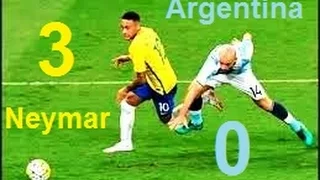 Neymar Jr ● Destroying Argentina Players ● |HD|