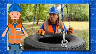 I got a Job for You Music for Kids | Handyman Hal builds a tire swing | Tools for Toddlers