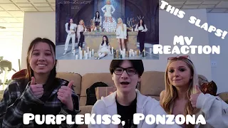 PurpleKiss(퍼플키스), Ponzona MV Reaction!!!