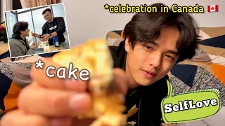 Expenses In Canada 🇨🇦🤑 || 200K Ko Cake Surprise, Pulao-Chicken Party, Self Love || Abishek Gurung