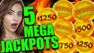 💵$250/SPINS!💵 My BIGGEST JACKPOTS EVER on Dragon Cash Panda Magic!