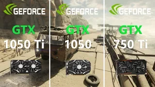 GTX 1050 Ti vs GTX 1050 vs GTX 750 Ti Test in 8 Games