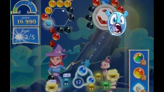 Bubble Witch Saga 2 Level 1519 with no booster & 4 bubbles left
