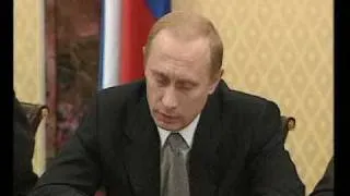 В.Путин.Вступительное слово.28.11.01.Part 2