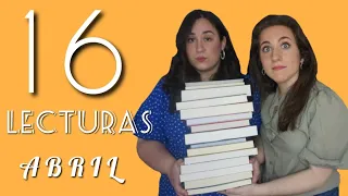 LECTURAS DE ABRIL | 18 LIBROS EN UN MES | RESUMEN DE LECTURAS #amantesliterarias