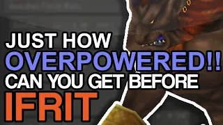 Final Fantasy VIII Remastered - How OVERPOWERED Can You Get BEFORE Ifrit?