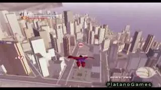 Superman Returns   Epic Flying Gameplay   Man of Steel Takes Flight Through Metropolis   HD   YouTube