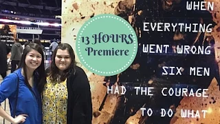 13 HOURS MOVIE PREMIERE & SEEING JOHN KRASINSKI