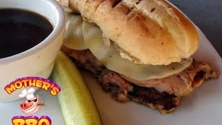 How to make a Prime Rib Dip Sandwich on the Weber | Recipe