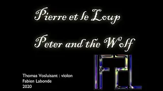 Pierre et Le Loup - extraits avec Thomas Vosluisant (violon)