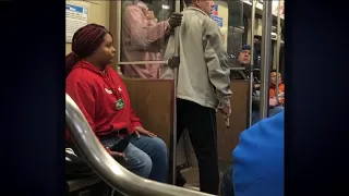 'It matters to me': Video shows Good Samaritan take gun from robber on Blue Line train