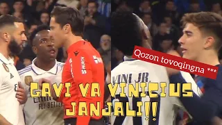 Gavi va Vinicius janjaliСтичка Гави и Винисиуса #elclasico #гави #винисиус #реалмадрид #барселона