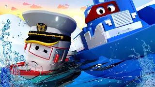 Barca Bobby - Supercamionul carl in Orasul masinilor|desene pentru copii - Super Camionul Carl