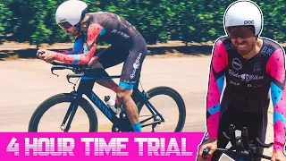 4 hours on a TT bike! (My Sub 4 hour Century Attempt)