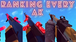 ranking *EVERY* AK in phantom forces!