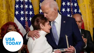 Watch: President Biden marks Jan 6 anniversary