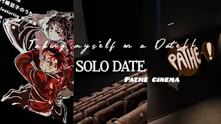 🦭FIRST VLOG: taking myself on a Date❣️🍰, Demon Slayer movie🍿