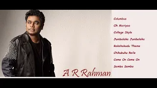 A  R  Rahman Telugu Hit Songs 2