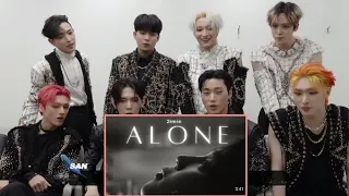 Ateez Reaction to Jimin solo 'Alone' Mv Birthday special 🎂 (Fanmade 💜)