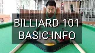 Billiard 101 basic tutorial