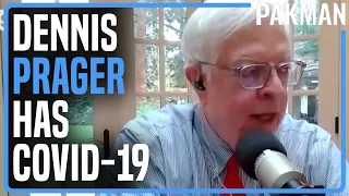 Dennis Prager Happy He Has COVID (for Which He's Taking 5 Medications)