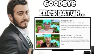 Say Goodbye to Enes Batur...